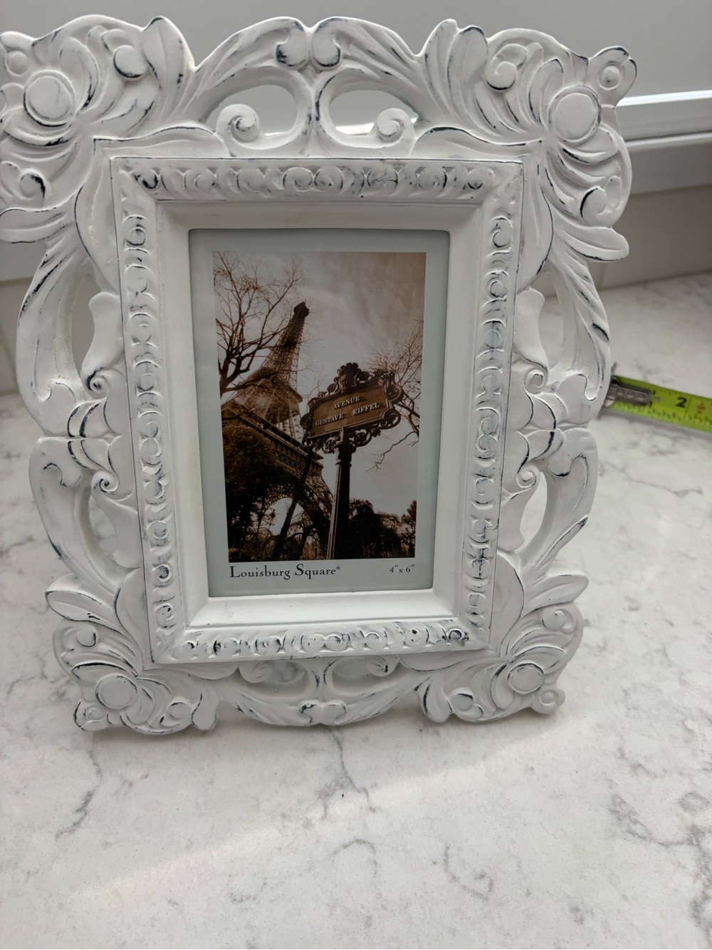 White Ornate Decorative Photo Frame - Home Accents